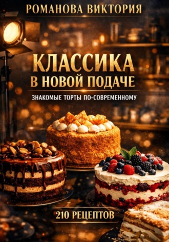 Романова Виктория. Классика в новой подаче: знакомые торты по-современному