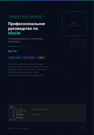 Aka Tor. Профессиональное руководство по MASM