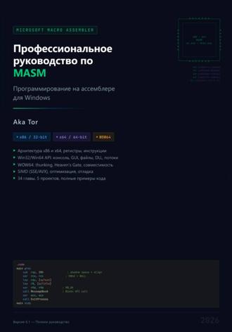 Aka Tor. Профессиональное руководство по MASM