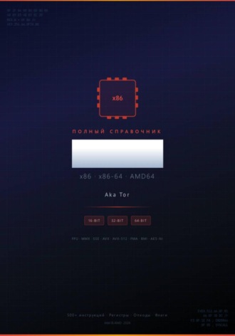 Aka Tor. Полный справочник инструкций x86 / x86-64