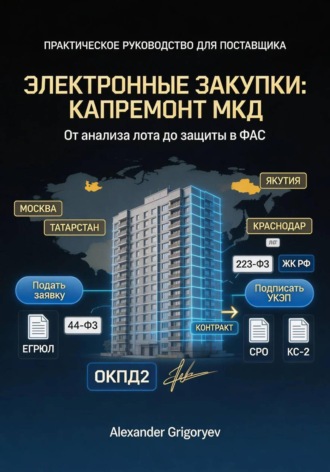 . Специалист по электронным закупкам в сфере капремонта МКД: практическое руководство для поставщика