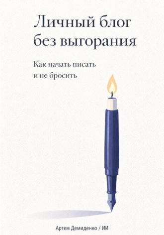 Артем Демиденко. Личный блог без выгорания: Как начать писать и не бросить