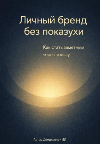 . Личный бренд без показухи: Как стать заметным через пользу