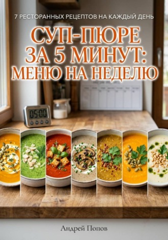 . Суп-пюре за 5 минут: меню на неделю