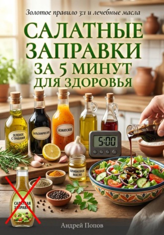 . Салатные заправки за 5 минут для здоровья