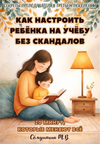 Марина Сёмушкина. 20 минут, которые меняют все. Как настроить ребенка на учебу без скандалов