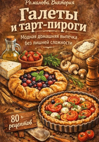 Романова Виктория. Галеты и тарт-пироги: модная домашняя выпечка без лишней сложности