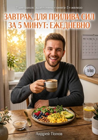 . Завтрак для прилива сил за 5 минут: ежедневно