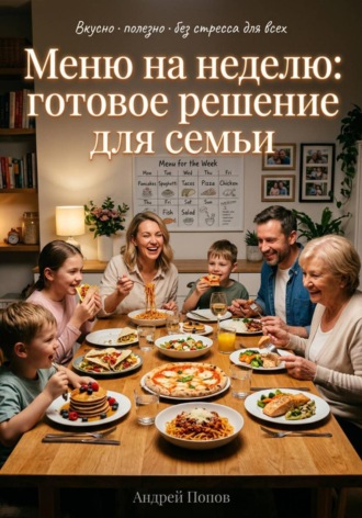 . Меню на неделю: готовое решение для семьи