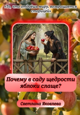 . Почему в саду щедрости яблоки слаще?