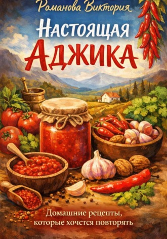 Романова Виктория. Настоящая аджика: домашние рецепты, которые хочется повторять