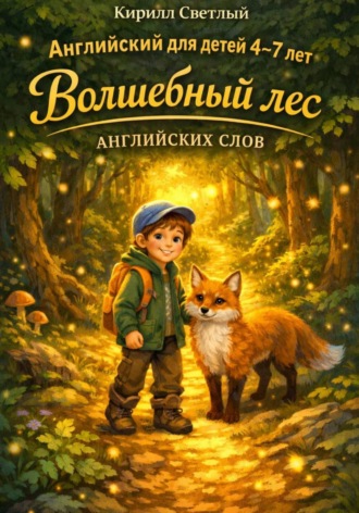 Кирилл Светлый. Английский для детей 4–7 лет.  Волшебный лес английских слов