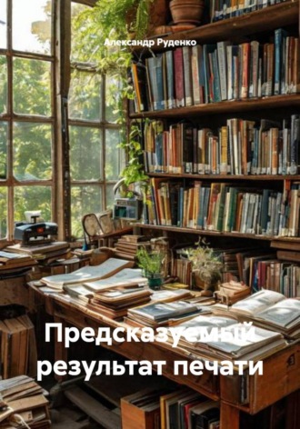 Александр Руденко. Предсказуемый результат печати