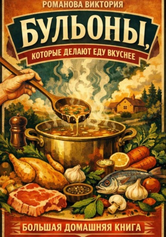 Романова Виктория. Бульоны, которые делают еду вкуснее: большая домашняя книга