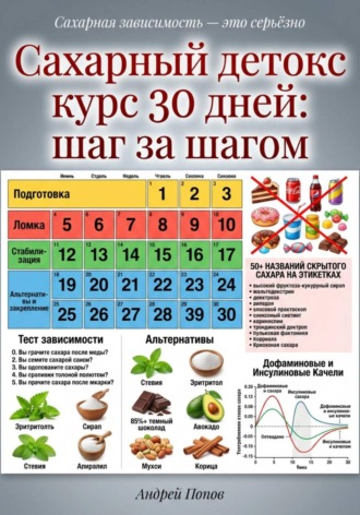 . Сахарный детокс курс 30 дней: шаг за шагом