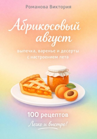 Романова Виктория. Абрикосовый август: выпечка, варенье и десерты с настроением лета