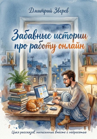 Дмитрий Зверев. Забавные истории про работу онлайн - цикл рассказов, написанных вместе с нейросетью