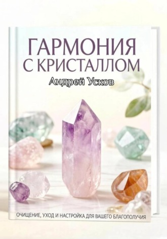 Андрей Усков. Гармония с кристаллом.  Очищение, настройка и уход для вашего благополучия
