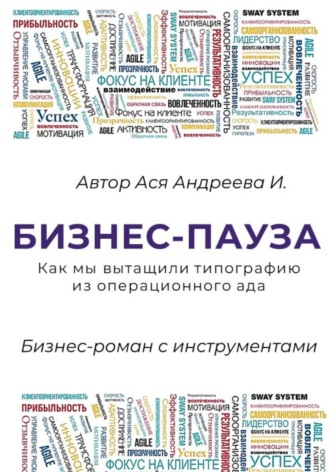 Ася Андреева. Бизнес-пауза. Как мы вытащили типографию из операционного ада