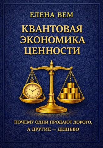 Елена Вем. КВАНТОВАЯ ЭКОНОМИКА ЦЕННОСТИ.  Почему одни продают дорого, а другие — дёшево.