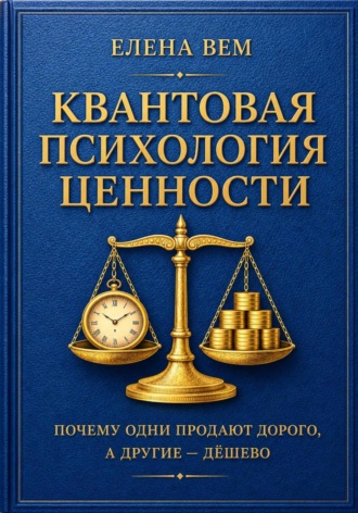 Елена Вем. КВАНТОВАЯ ПСИХОЛОГИЯ ЦЕННОСТИ.  Почему одни продают дорого, а другие — дёшево.
