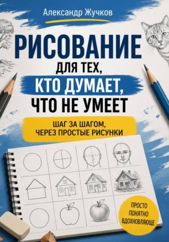 . Рисование для тех, кто думает, что не умеет: шаг за шагом, через простые рисунки