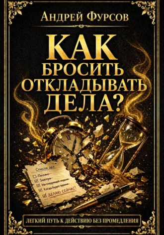 Андрей Фурсов. Как бросить откладывать дела?