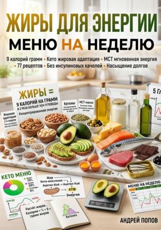. Жиры для энергии: меню на неделю