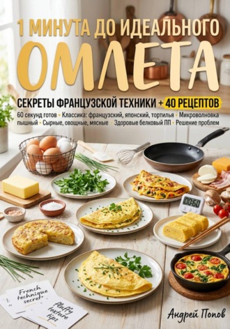 . 1 минута до идеального омлета