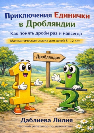 . Приключения Единички в Дробляндии. Как понять дроби раз и навсегда. Математическая сказка для детей 8—12 лет.