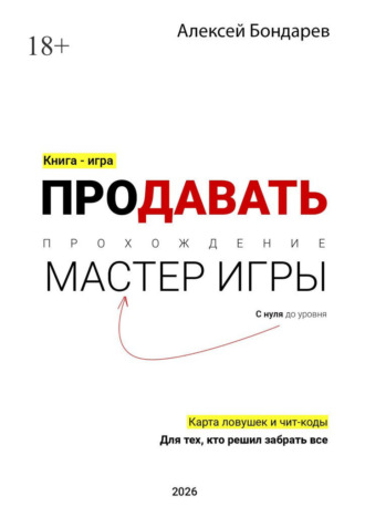 Алексей Сергеевич Бондарев. Продавать. С нуля до уровня «Мастер игры». Карта ловушек и чит-коды. Для тех, кто решил забрать все
