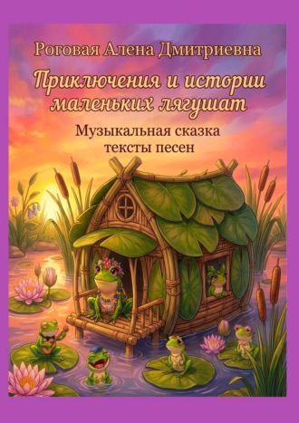 Алена Дмитриевна Роговая. Приключения и истории маленьких лягушат. Музыкальная сказка, тексты песен