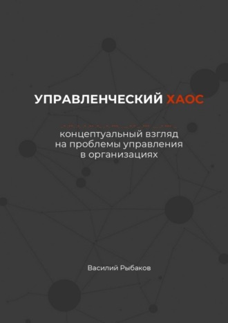 Василий Рыбаков. Управленческий хаос. Концептуальный взгляд на проблемы управления в организациях