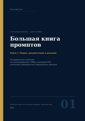 Евгений Громак. Большая книга промптов часть 1