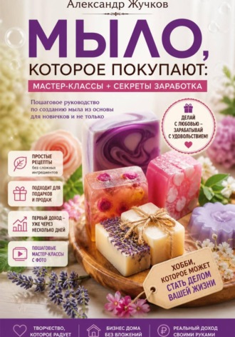 . Мыло, которое покупают: простые мастер-классы и секреты заработка дома