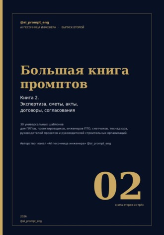 Евгений Громак. Большая книга промптов. Часть 2