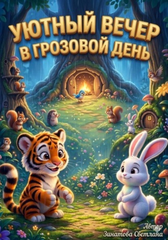 . Уютный вечер в грозовой день