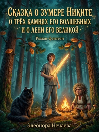 Элеонора Нечаева. Сказка о зумере Никите, о трёх камнях его волшебных и о лени его великой