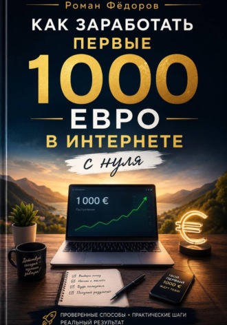 Роман Фёдоров. Как заработать первые 1000 евро в интернете с нуля