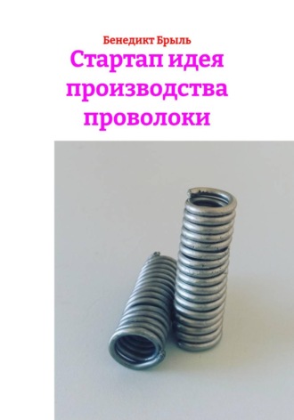 Бенедикт Брыль. Стартап идея производства проволоки