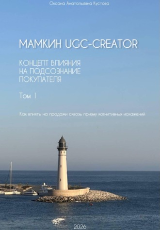 Оксана Анатольевна Кустова. Мамкин UGC-creator. Концепт влияния на подсознание покупателя. Как влиять на продажи сквозь призму когнитивных искажений. Том 1