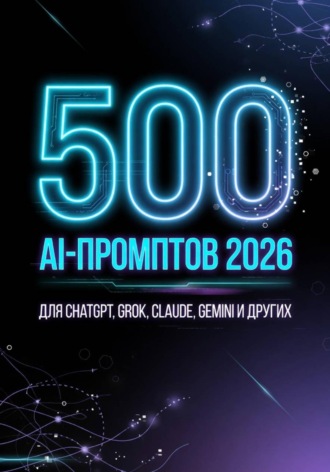 Игорь Проскурин. 500 лучших AI-промптов 2026. Для ChatGPT, Grok, Claude, Gemini и других моделей