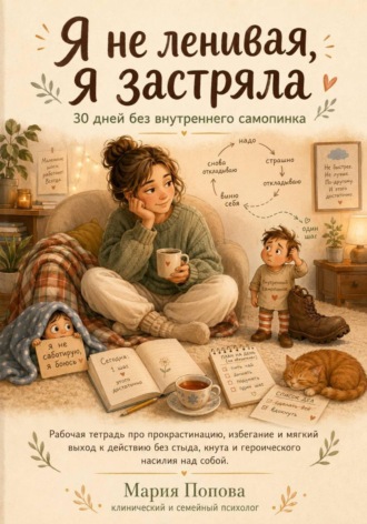 Мария Попова. Я не ленивая, я застряла: 30 дней без внутреннего самопинка