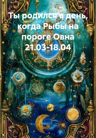 Веда Снегирева. Ты родился в день, когда Рыбы на пороге Овна 21.03-18.04