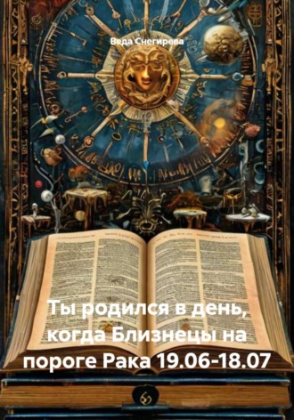 Веда Снегирева. Ты родился в день, когда Близнецы на пороге Рака 19.06-18.07