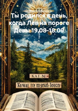 Веда Снегирева. Ты родился в день, когда Лев на пороге Девы 19.08-18.09