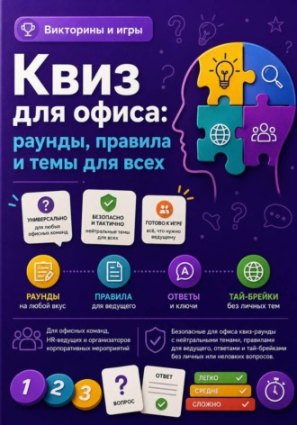 Михаил Орлов. Квиз для офиса: раунды, правила и темы для всех
