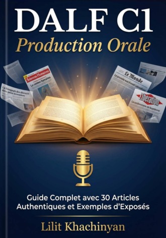 . DALF C1 Production orale: Guide complet de pr?paration ? l'expos? oral