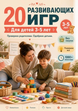 Олег Вингольц. 20 развивающих игр для детей 3-5 лет