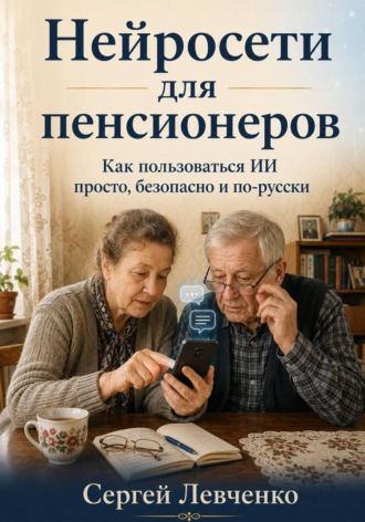 Сергей Левченко. Нейросети для пенсионеров. Как пользоваться ИИ просто, безопасно и по-русски